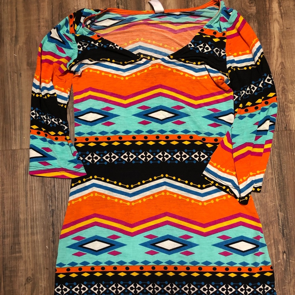 Multi colored/printed dress